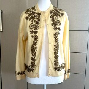 Vintage Prince beaded cardigan